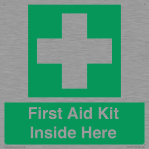 First Aid Kit Inside Here